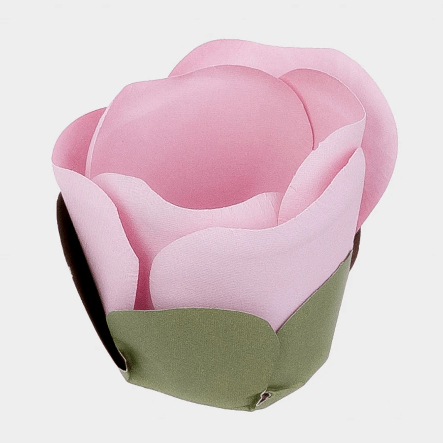 Rose Bud Model Sweet Wrappers For Weddings Birthdays - 50 Units - Hồng - Xem 1