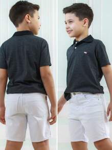 Kit 3 Polo T-Shirts For Boys And Girls - Nhiều màu - Xem 3
