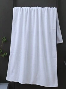 1 条特大号白色纯棉浴巾或小毛巾，男女四季皆宜，柔软、吸水性强、速干，适用于浴室、酒店、旅行、派对、节日礼物、美容院、运动、美发沙龙等场合。 - 白色 - 查看 13