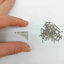 100/620/800pcs Premium Iron M2M3M4 Self-Tapping Screw Assortment Kit, M2M3M4 Assortment Screw Kit, Small Household Screws Flat Head For Wood & Metal, Nickel-Plated, Cross Slot,Tools For Men