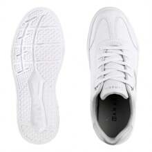 SNK Casual Women's Tennis Ramarim Platform 2484103 - Trắng & Bạc - Xem 4