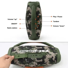 T&N Bocina Altavoz BoomsBox3 Bluetooth V5.1 Portable - Negro - Ver 2