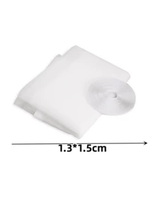 4 Pcs With Anti Fly Mosquito Insect Net Removable Anti-Insect Mosquito Net Window Screen Promotion - trắng - Xem 5