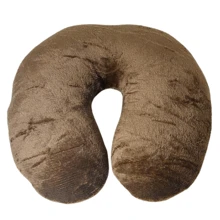 NECK PILLOW CUSHION NECK SUPPORT FOR TRAVEL - 鏽棕色 - 查看 2