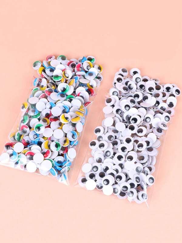 1-2Packs Mluti Sizes Available DIY Active Eyes Color Or Black Doll Decoration Accessories Eyes Handmade DIY Handicraft Decorative Accessories