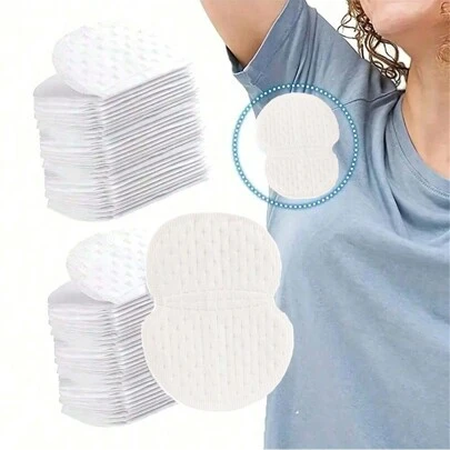 10/20/30/50/100/2000pcs Disposable Underarm Sweat Absorbing Pads Keep Fresh And Comfortable Throughout The Summer, Disposable Invisible Long Lasting Effective Sweat-Proof Underarm Sweat Stickers For Men And Women, Gym