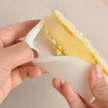 Khuôn làm kem que hoa, silicon, khuôn làm kem que & kem phong cảnh du lịch thủ công DIY - trắng - Xem 6