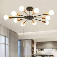 1pc Minimalist Nordic Style Modern Dining Room/Living Room Ceiling Lamp, Without Light Bulb