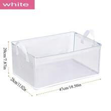 1 pieza Caja de almacenamiento de ropa y ropa de cama, caja de almacenamiento de armazón de acero, caja organizadora, caja de almacenamiento de ropa para dormitorio de hogar, bolsa de almacenamiento, y decoración de regalo para la habitación, decoración del hogar, decoración del dormitorio. Para guardar camisetas blancas de mujer, pantalones negros de mujer, ropa de invierno de señora, vestidos.