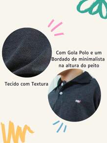 Kit 3 Polo T-Shirts For Boys And Girls - Nhiều màu - Xem 2