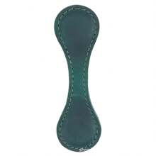 1 cái Dấu trang từ tính bằng da màu trơn, Kẹp sách từ tính bằng da hai mặt cổ điển, Dùng để đọc, học, văn phòng, trang trí, Dấu trang tên tùy chỉnh - đánh dấu trang - Xem 12