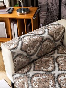 1 pezzo Federe per cuscini del divano floreali color cachi, antipolvere, antimacchia e lavabili in lavatrice per soggiorno o camera da letto, per tutte le stagioni