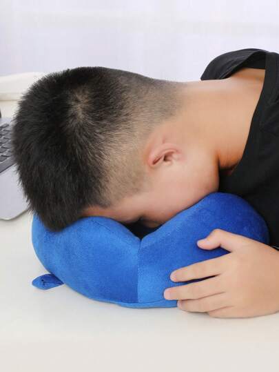 Travel Neck Pillow, Sleep Schattige Shaped Plush Warm Multifunctional Portable Kussen [Please Open Fluff The Be view 4