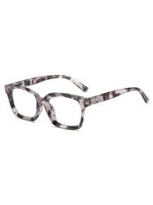 1 副复古方形框架阅读眼镜 +1.0 至 +4.0 男女皆宜，适合电脑/办公室使用万圣节 - 透明 - 查看 15