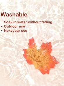 Halloween, Weihnachten 2 Stück Ahorn Blatt Girlande Herbst Girlande Ahorn Blatt 24 m künstliche Herbst Blatt Girlande künstliche Herbst Blatt Hänkende Rebe geeignet für Innen Außen Familie Hochzeit Halloween Thanksgiving Wanddekoration