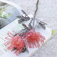 1pc Artificial Spider Chrysanthemum Flower, Wedding Bouquet, Home Decor, Photography Prop, Plastic Crab Claw Mum Decoration, Valentine Day, Gift,Fall Decor,Autumn,Fake Plants - Multicolor - View 13