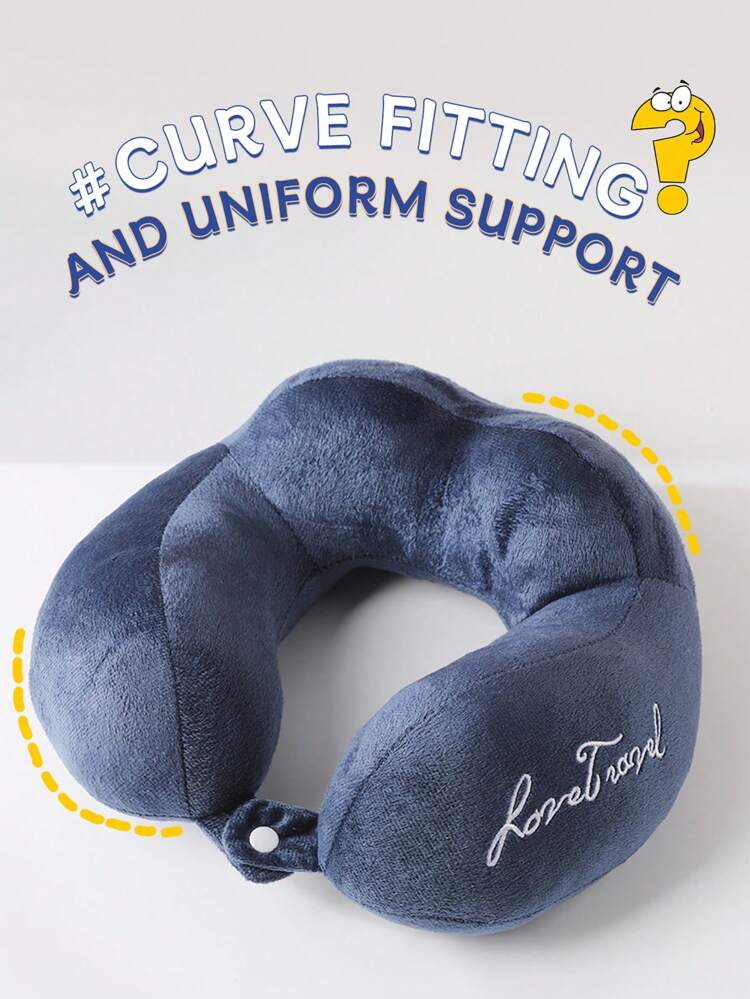 Travel Neck Pillow,super Soft Fabric Pp Filling Travel Pillow Support Pillow,whether You Are On A Plane, Car, Or Reading And Working, It Can Give You Enough Comfortable Sleep And Provide A 360-degree Comfortable Experience. At The Same Time Supporting The Head, Neck And Chin And Perfectly Fitting The Neck [gifted With Sleepy Eye Mask And Earplugs]
