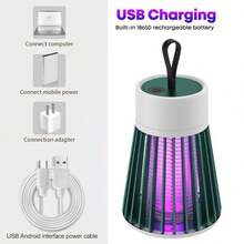 300㎡ Electric Mosquito Killer Lamp Mosquito Killer Mosquitoes Without Radiation Electric Insect Trap Kill It Kills - 綠色 - 查看 10