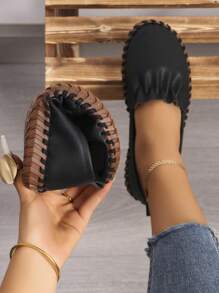 Women's New Comfortable Slip-On Soft Sole Casual Loafer Flats For Summer