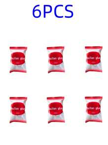 6pcs/4pcs/2pcs/1pc 双面胶点，高粘性，适用于气球装饰和工艺品，随机中/英文包装，圣诞节 - 白色 - 查看 15