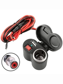 Turbo USB Cell Phone Charger For Motorcycles - Một cỡ - Xem 1