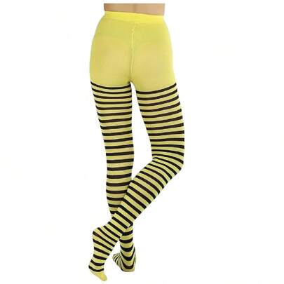 Pantimedias De Abeja, Disfraz, Niño, Niña, Infantil, Pantimedias