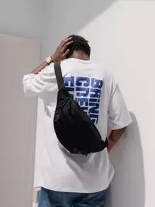 Men Large Capacity Fanny Pack Sling Chest Bag Crossbody Bag Sling Bag For Travel Work Sport Lightweight Anti Theft Going Out With Adjustable Strap Nylon Multi-Functional Dorm University School Bag Commute Christmas Bag Winter Christmas Gifts Bum Bag Laptop Outdoor Thanksgiving Storage Bag Rider Bag Black Bag Hiking Student Multi-Functional Portable Fashion Casual Gifts Vacation Funny Gifts Gifts Side Bag Summer Back To School Belt Bag Pack Belt Bag Waist Bag Spring School Supplies Belts Graduation Small Bag For Men Body Bag For Men Belt Bag For Men Hiking Accessories