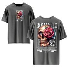 Unisex 100% Cotton T-Shirt Front And Back Print Streetwear ROUND NECK - Xem 1