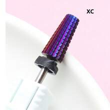Easy Nail 5-In-1 Purple Professional Tungsten Carbide Nail Drill Bits, Unscented Tapered Milling Cutters For Gel Acrylic Removal, Manicure Tools & Nail Drill Accessories - Multicolor - View 15