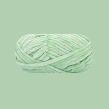 1pc/6pcs Chenille Yarn 6mm Thick Handmade DIY Crochet Velvet Chunky Wool Yarn For Knitting, Scarves, Hats, Plush Blankets - Multicolor - View 16