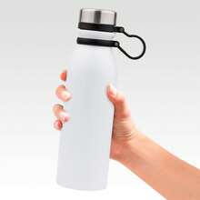 600ML Stainless Steel  Cup Portable Bottle - White - View 1