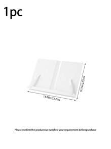 1 pieza Estante de lectura multifuncional, atril de libros, atril de lectura, atril de cuaderno, soporte de escritorio universal, atril de lectura vertical para estudiantes - Multicolor - Ver 12