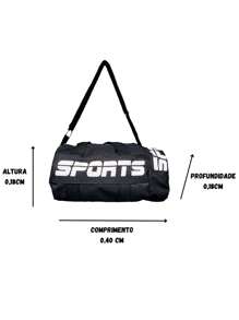 Small Gym Bag Football Sports Boot Holder 8 Colors - Black - View 2