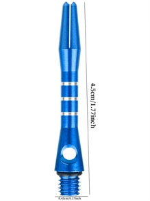 3 件装 2BA 铝制凹槽飞镖杆 飞镖配件 - 彩色 - 查看 8