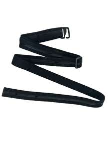 حزام شد القميص بطراز حزام الشد للرجال، حزام شد القميص حافظ القميص للرجال قابل للتعديل مع شريط مطاطي ولاصق مانع للانزلاق، حزام للملابس الرسمية والاحترافية - يبقي القميص مدسوس، مقاس واحد