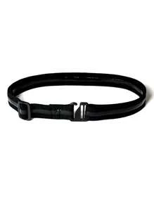 حزام شد القميص بطراز حزام الشد للرجال، حزام شد القميص حافظ القميص للرجال قابل للتعديل مع شريط مطاطي ولاصق مانع للانزلاق، حزام للملابس الرسمية والاحترافية - يبقي القميص مدسوس، مقاس واحد