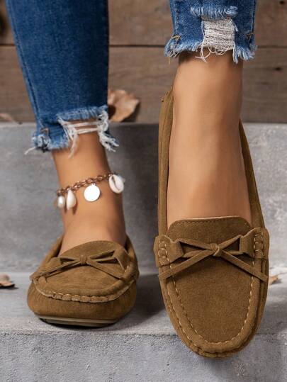 Mocasines planos para mujer, hechos a mano, de suela suave, ligeros, transpirables, cómodos, aptos para todas las estaciones, ideal para San Valentín