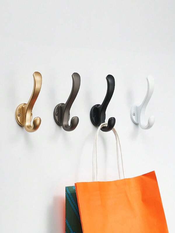 Minimalist Single Coat Hook, Simple Wall Mounted Hooks For Entryway, Closet, Bedroom, Bathroom, Gold Color Clothes Hanger Hook, Bathroom Accessories, Room Decor