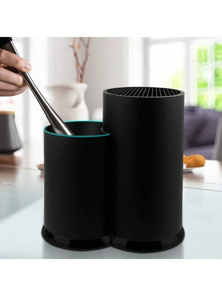Loandicy Cassetto portacoltelli,Il portacoltelli da Cucina in Legno Contiene 7 c