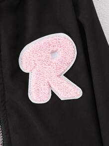 年轻女孩保暖内衬休闲夹克，秋冬