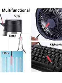 40pcs/20pcs/4pcs Silicone Sewing Machine Cleaning Brush - Reusable & Portable Bristles For Hard-To-Reach Corners And Gaps,Nook And Cranny Sewing Machine Cleaning Brushes,For Sewing Machine Internal And Spool Area