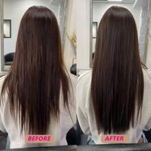20pcs Straight Thick Tape In  Remy Human Hair Extension For Salon  Dark Brown Color 2# 16-26 Inches Silk Straight Double Side Seamless Skin Weft Hair Extension ,Feel - Easy To Apply And Reuse, High Quality Natural Style Tape In Hair  Extentions - S2 - 查看 10