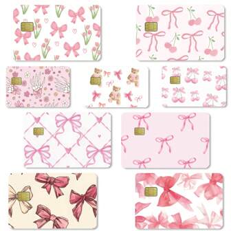 Credit Card Skin Stickers Credit Card Cover Wrap No Bubble Slim Credit Card Decals,Credit Card Stickers Waterproof Vinyl Protective Decal For Key, Transportation, Debit, Credit Card Back To School,Back To School,School Supplies