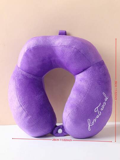 Travel Neck Pillow, Sleeping Schattige Shaped Headrest, Zachte Warm Multi Function Portable Kussen [Please Open Fluff The Be view 2