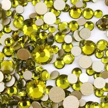 2-6 毫米,6 种尺寸混合,1440 件/包,闪亮金色、银色背面、平底水晶非热修复水钻钻石艺术珠水钻 DIY 美甲装饰饰品宝石用品 - 混尺寸 - 查看 14