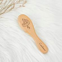 1 cái, Lược chải tóc khắc tên tùy chỉnh, Khắc laser, Quà lưu niệm, Quà tặng tắm, Lược chải tóc nam và nữ được cá nhân hóa, Lược chải tóc khắc tên, Quà tặng tùy chỉnh được cá nhân hóa, Quà tặng cho bà mẹ mới, Quà tặng múa ba lê tùy chỉnh - Màu gỗ - Xem 5