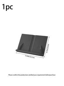 1 pieza Estante de lectura multifuncional, atril de libros, atril de lectura, atril de cuaderno, soporte de escritorio universal, atril de lectura vertical para estudiantes - Multicolor - Ver 11