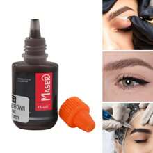 Maser Micropigmentation Pigment 10ml Eyebrows Lips Eyes - Brown - View 5