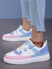 Lady's Sneaker Walking Style Shoes  Women's Casual Shoes Outdoor White Sneakers - Multicolor - View 5