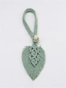 1/2/4 Stücke Boho Blatt Vorhangbinder für Zuhause Dekoration 53 x 10 cm